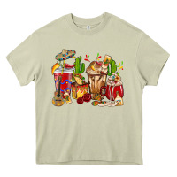 Mossy Cino De Mayo coffee cups Mexico Heavy Core Tee - HowdyJamesFarm
