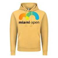 Vintage Mustard miami open Vintage Hoodie - linhVisuals