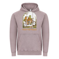 Vintage Zinc Frogs And Toad Fucks The Police Vintage Hoodie - linhVisuals