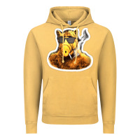 Vintage Mustard Alf Vintage Hoodie - linhVisuals