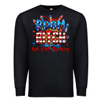 Black boom bitch get out the way Premium Sweatshirt - RanaPortraitStore