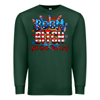 Sports Green boom bitch get out the way Premium Sweatshirt - RanaPortraitStore