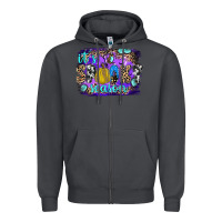 Smoke it's spooky season Zipper Hoodie - JahusDesignShop
