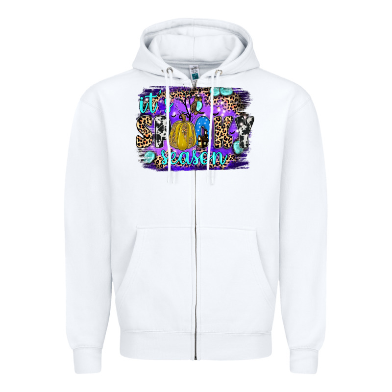 It's Spooky Season Zipper Hoodie by JahusDesignShop | Teevron