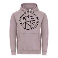 Vintage Zinc Purdue University Vintage Hoodie - linhVisuals