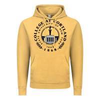 Vintage Mustard Suny Cortland Vintage Hoodie - linhVisuals