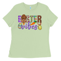 Matcha Easter Vibes Ladies Tee - BundleAndBundleShop