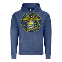 Vintage Denim Suny Maritime Full Color Vintage Hoodie - linhVisuals