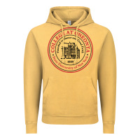 Vintage Mustard Suny Oneonta Vintage Hoodie - linhVisuals