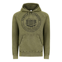 Vintage Olive Temple University Vintage Hoodie - linhVisuals