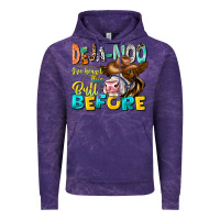 Cloud Purple Deja Moo I've Heard Tih Bull Before Vintage Hoodie - CowhideDigitalArt