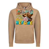 Vintage Coffee Deja Moo I've Heard Tih Bull Before Vintage Hoodie - CowhideDigitalArt