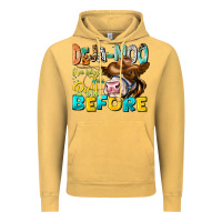 Vintage Mustard Deja Moo I've Heard Tih Bull Before Vintage Hoodie - CowhideDigitalArt