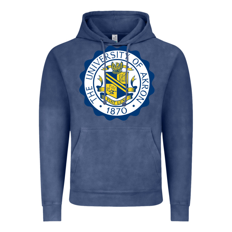 University Of Akron Vintage Hoodie by linhVisuals | Teevron