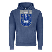 Vintage Denim University Of Memphis Vintage Hoodie - linhVisuals