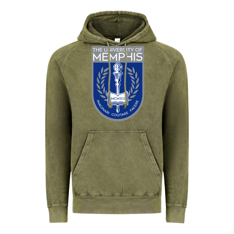 University Of Memphis Vintage Hoodie by linhVisuals | Teevron