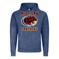 Vintage Denim The Panthers Vintage Hoodie - linhVisuals