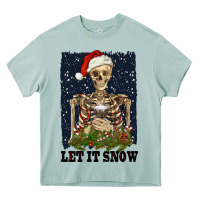 Let It Snow Heavy Core Tee | Teevron