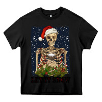 Black let it snow Heavy Core Tee - RanaPortraitStore