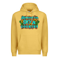 Antique Gold raised 90's country cactus sunflower's Premium Hoodie - Artiststas