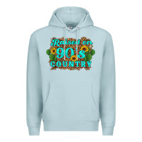 Blue Mist raised 90's country cactus sunflower's Premium Hoodie - Artiststas