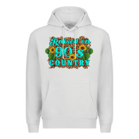 Dove Grey raised 90's country cactus sunflower's Premium Hoodie - Artiststas