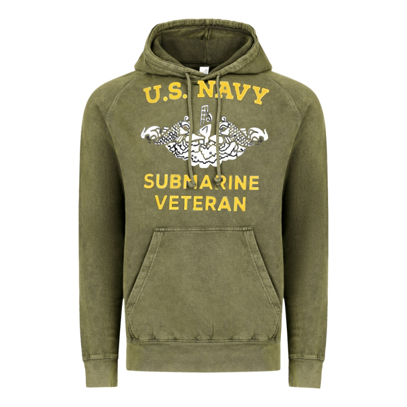 Submarine Veteran Tshirt Vintage Hoodie by linhVisuals | Teevron