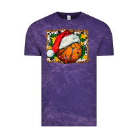 Cloud Purple basketball christmas Vintage Tee - FaDigitalArtStudio
