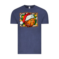 Vintage Denim basketball christmas Vintage Tee - FaDigitalArtStudio