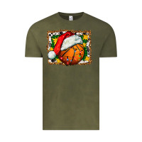 Vintage Olive basketball christmas Vintage Tee - FaDigitalArtStudio
