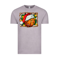 Basketball Christmas Vintage Tee | Teevron