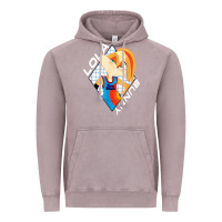 Vintage Zinc lola bunny gril Vintage Hoodie - linhVisuals