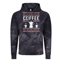 Cloud Black coffee ugly sweater christmas Vintage Hoodie - linhVisuals