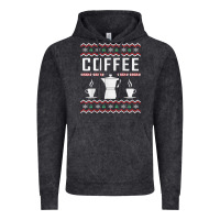 Vintage Black coffee ugly sweater christmas Vintage Hoodie - linhVisuals