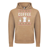 Vintage Coffee coffee ugly sweater christmas Vintage Hoodie - linhVisuals