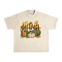 Sandshell mama pumpkin Urban Heavy Tee - BundleAndBundleShop