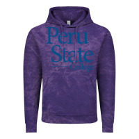 Cloud Purple Peru State College Wordmark Vintage Hoodie - linhVisuals
