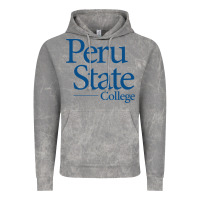 Cloud Rock Peru State College Wordmark Vintage Hoodie - linhVisuals