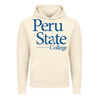 Vintage Artic Peru State College Wordmark Vintage Hoodie - linhVisuals