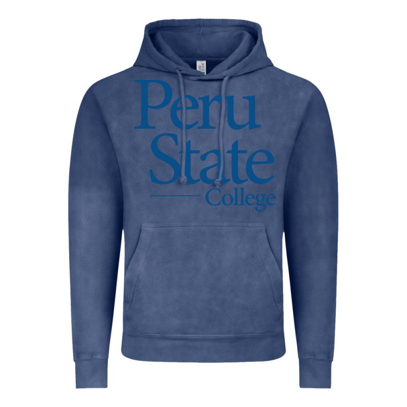 Peru State College Wordmark Vintage Hoodie by linhVisuals | Teevron