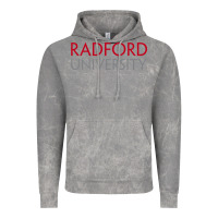 Cloud Rock Radford University Wordmark Vintage Hoodie - linhVisuals
