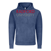 Vintage Denim Radford University Wordmark Vintage Hoodie - linhVisuals