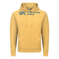 Vintage Mustard St. Petersburg College Vintage Hoodie - linhVisuals