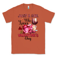 Copper just a girl who loves valentine's day Classic Tee - OliviaCreatesArt