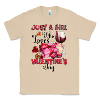 Mushroom just a girl who loves valentine's day Classic Tee - OliviaCreatesArt