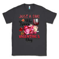Smoke just a girl who loves valentine's day Classic Tee - OliviaCreatesArt