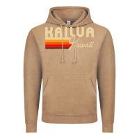Vintage Coffee kailua hawaii Vintage Hoodie - linhVisuals