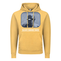 Vintage Mustard klaatu barada nikto Vintage Hoodie - linhVisuals