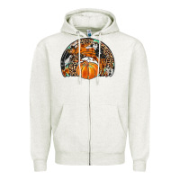 Western Pumpkin Fall Rainbow Zipper Hoodie | Teevron