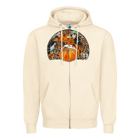 Sandshell western pumpkin fall rainbow Zipper Hoodie - JahusDesignShop